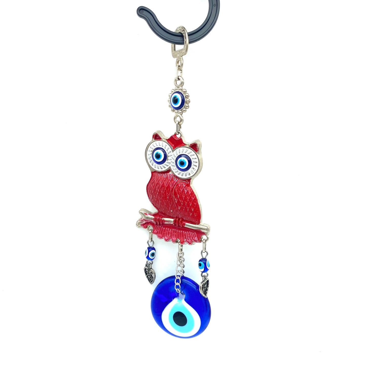 Búho Protector con Ojo Turco de Sabiduría
