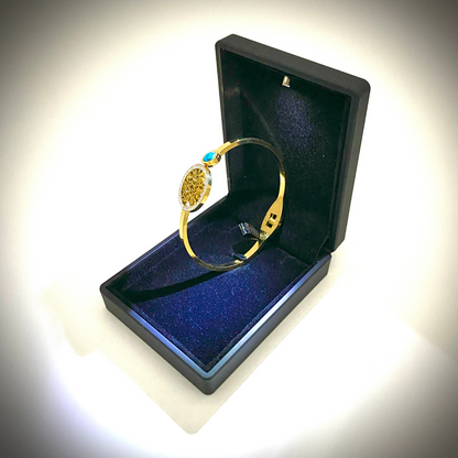 Pulsera Árbol Dorado