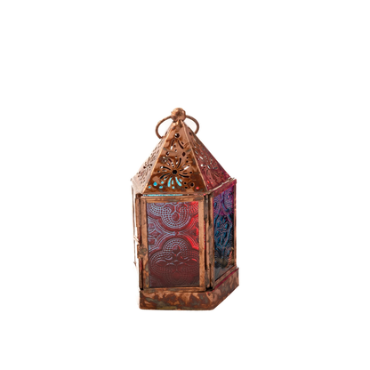 AL AMIR Farolillo porta velas MINI - Luminosidad Elegante.
