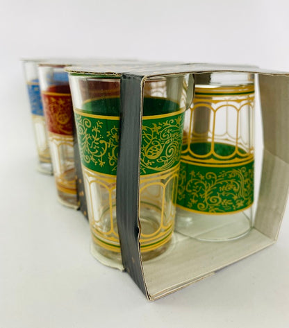 Juego de 6 vasos de té Elegance -Estilo turco