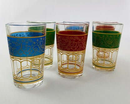 Juego de 6 vasos de té Elegance -Estilo turco