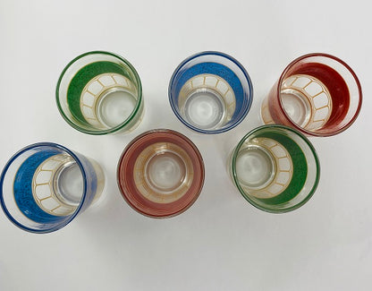 Juego de 6 vasos de té Elegance -Estilo turco