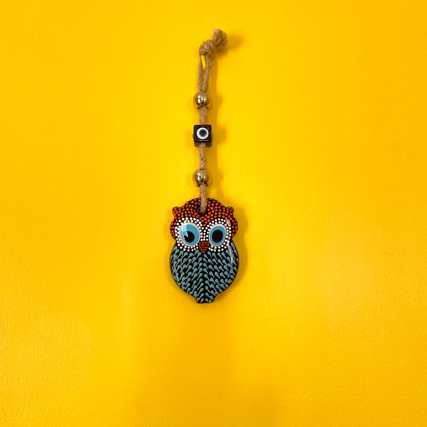 Búho Guardián "Amuleto Protector del Mal de Ojo"